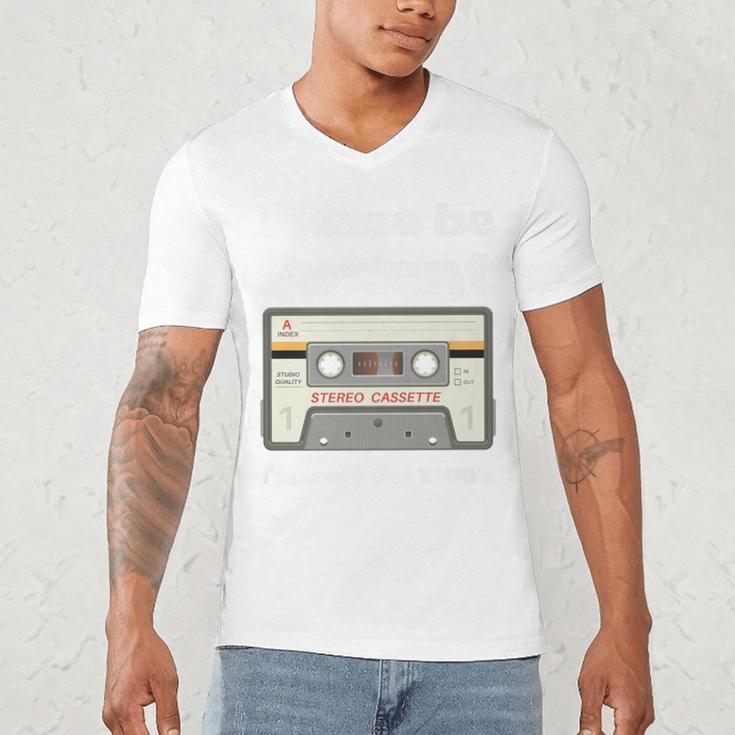 I'm From The 1900s Be Patient Retro Cassette Tape Premium Men's V-Neck T-Shirt