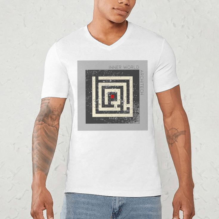 Inner World Architect Premium INTJ Tshirt Introvert Men's V-Neck T-Shirt Inner World Architect Premium INTJ Tshirt Introvert Men's V-Neck T-Shirt