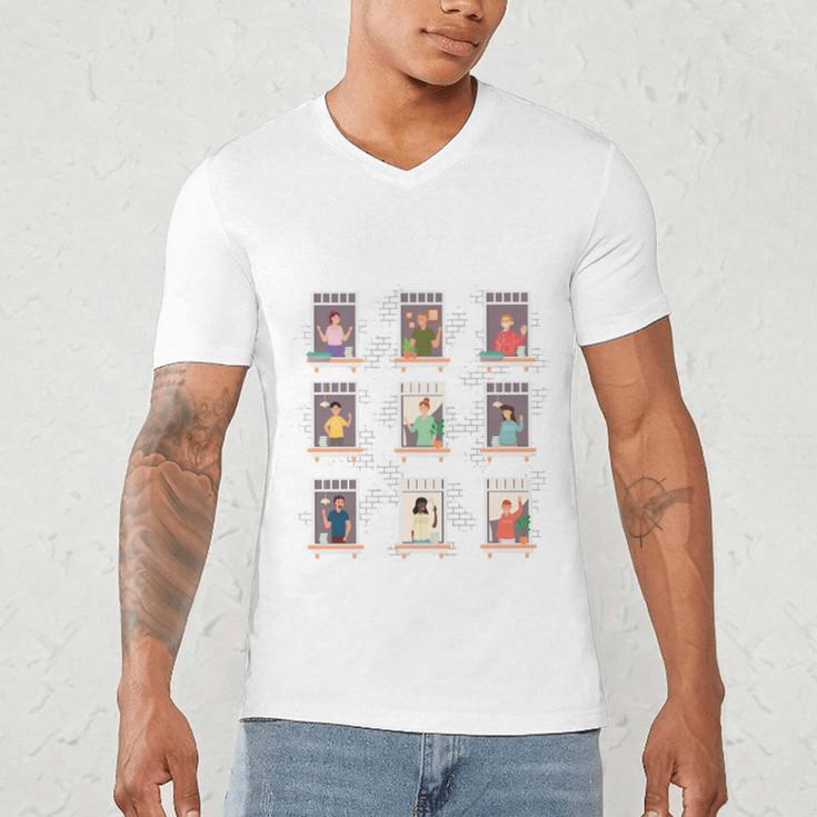 Introverts Unite Sarcastic Joke Humor Sarcasm Men's V-Neck T-Shirt Introverts Unite Sarcastic Joke Humor Sarcasm Men's V-Neck T-Shirt