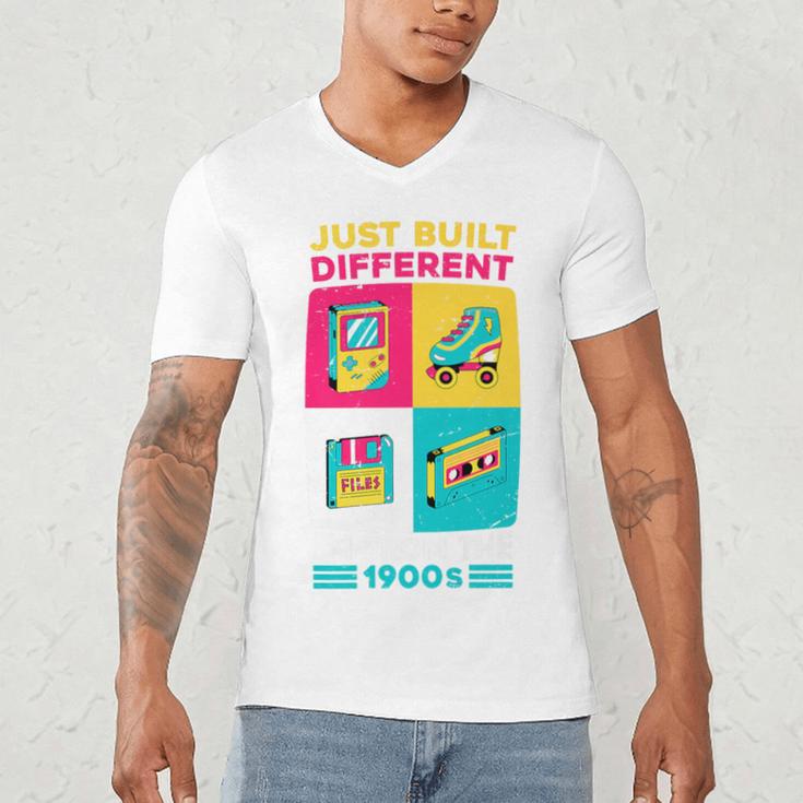 Just Built Different I'M From The 1900S Retro Premium Men's V-Neck T-Shirt