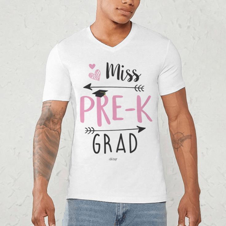Kids Miss Pre-K Grad Graduation Shirt Cute School Tees Men's V-Neck T-Shirt Kids Miss Pre-K Grad Graduation Shirt Cute School Tees Men's V-Neck T-Shirt