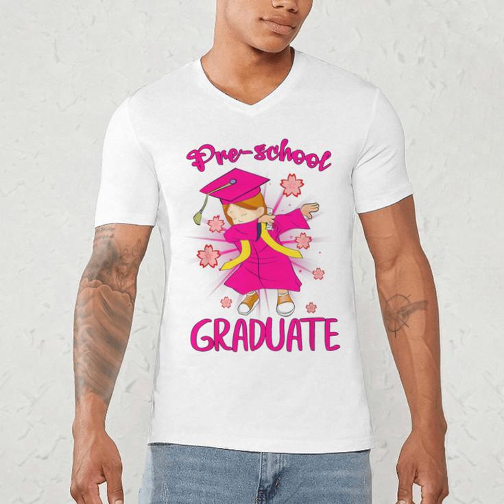 Kids Preschool Graduate 2018 Graduation Pre-K Men's V-Neck T-Shirt