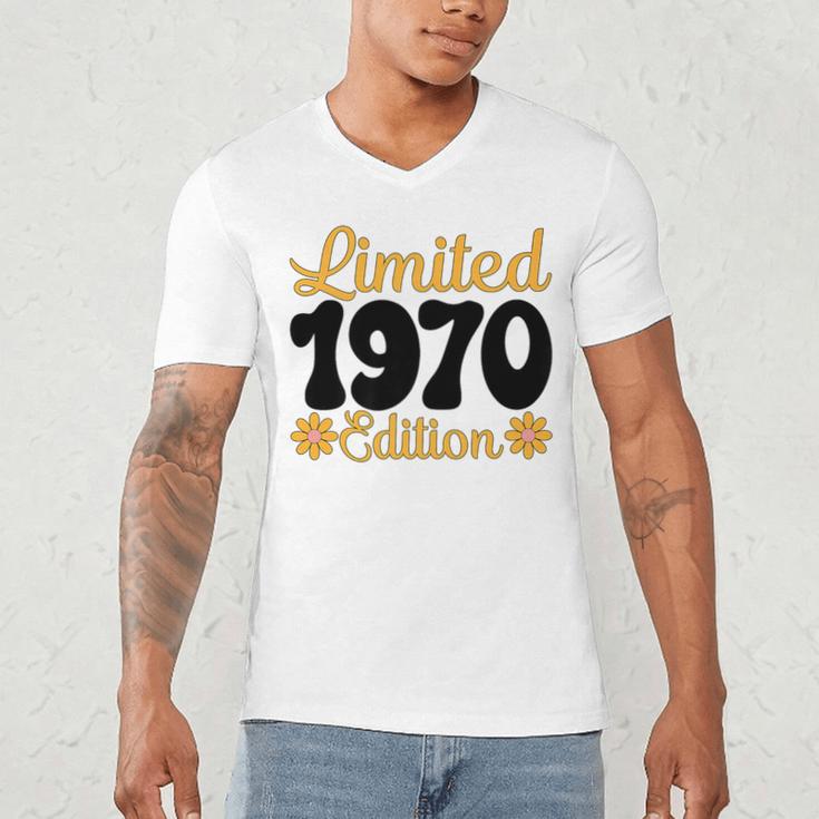 Limited 1970 Edition Retro Vintage 70s Nostalgia Premium Men's V-Neck T-Shirt
