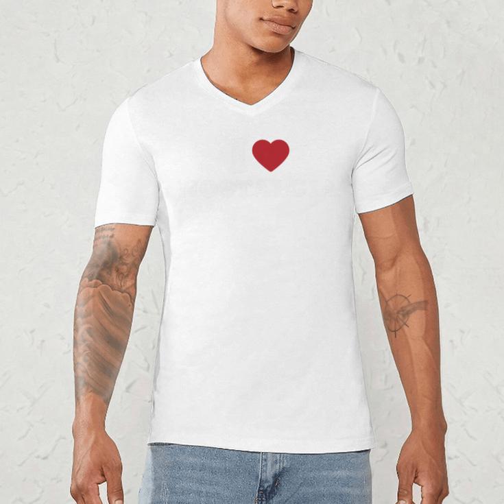 I Love Nostalgia Retro Vintage 80s 90s Nostalgia Premium Tri-Blend Men's V-Neck T-Shirt