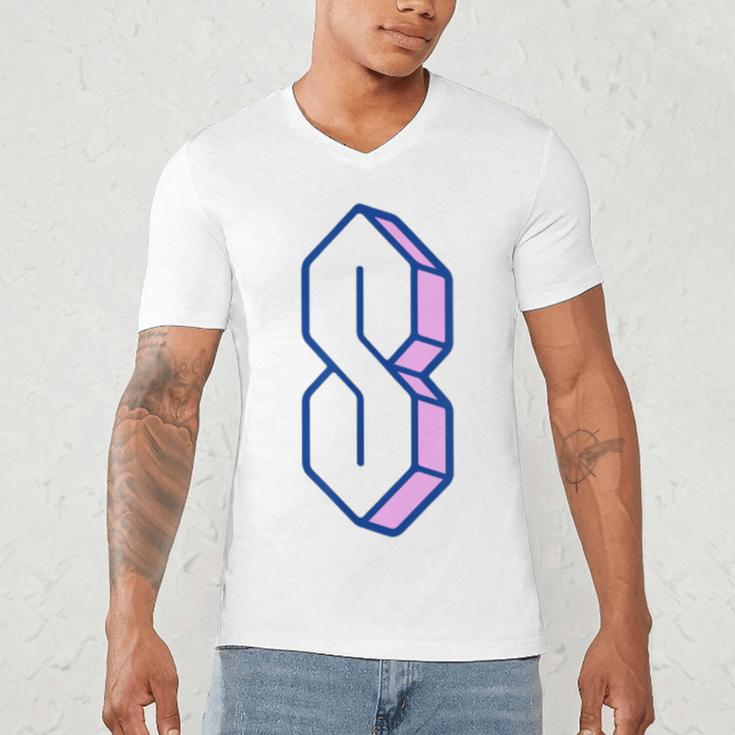 Millenial Nostalgia That S You Drew In Notebooks In School Men's V-Neck T-Shirt