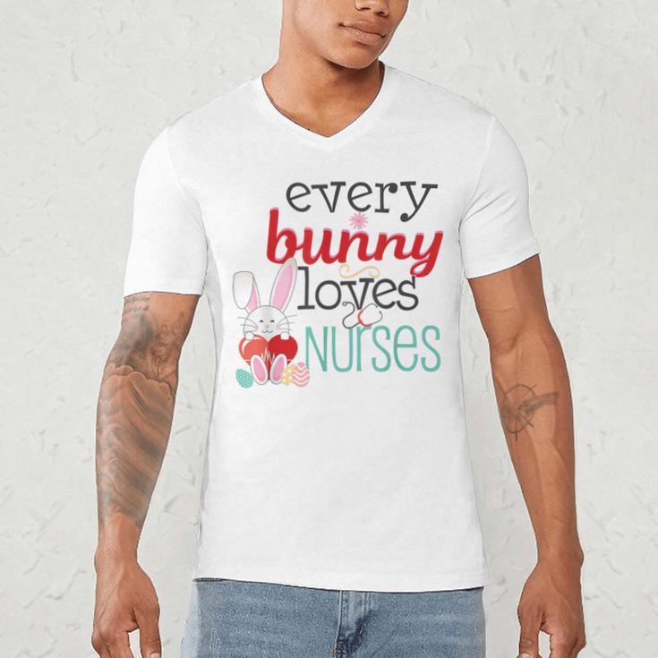Nurse LPN RN CNA Easter Graduation Nursing 2021 Men's V-Neck T-Shirt
