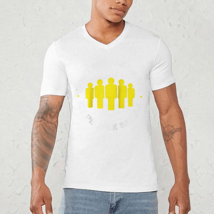 Overestimating Skills Introvert For Workers Raglan Baseball Tee Men's V-Neck T-Shirt Overestimating Skills Introvert For Workers Raglan Baseball Tee Men's V-Neck T-Shirt