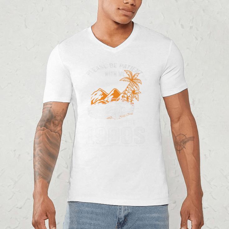 Please Be Patient I'm From The 1900s Classic Car Premium Men's V-Neck T-Shirt Please Be Patient I'm From The 1900s Classic Car Premium Men's V-Neck T-Shirt