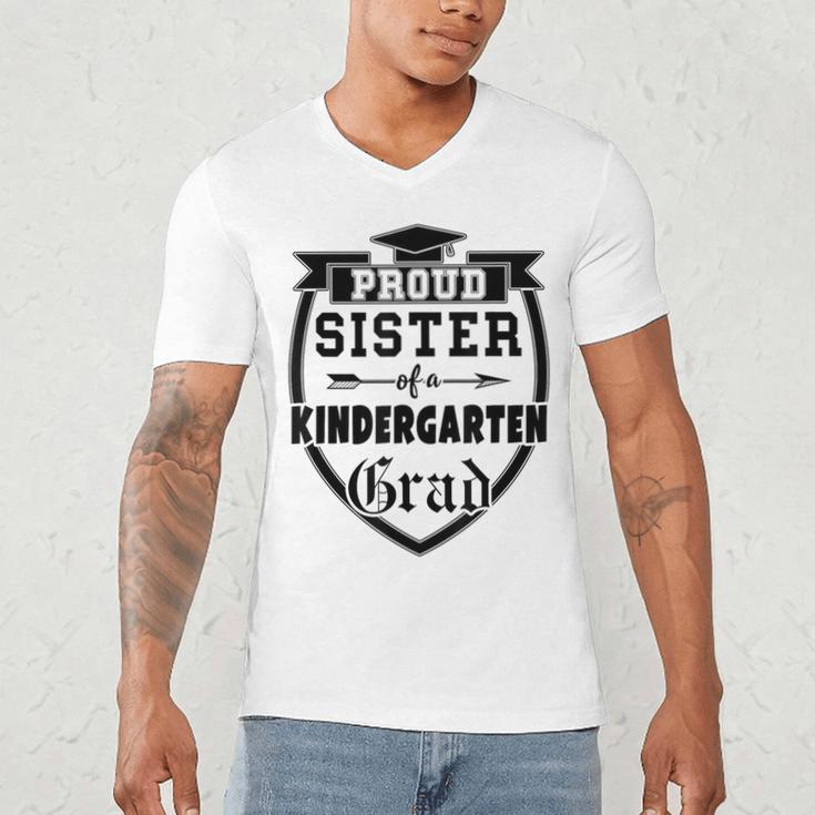 Proud Sister Of a Kindergarten Grad Graduation Shirt Men's V-Neck T-Shirt