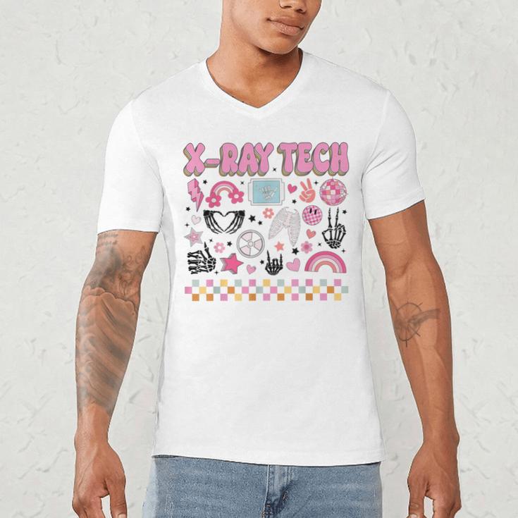 Radiology RAD Tech CT MRI Xray Tech Graduation Radiologist Men's V-Neck T-Shirt