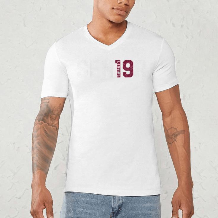 Senior Class Of 2019 Graduation Shirt Graduate Men's V-Neck T-Shirt