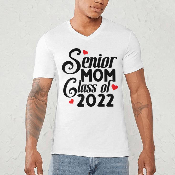 Senior Class Of 2022 School Graduation Mom Men's V-Neck T-Shirt