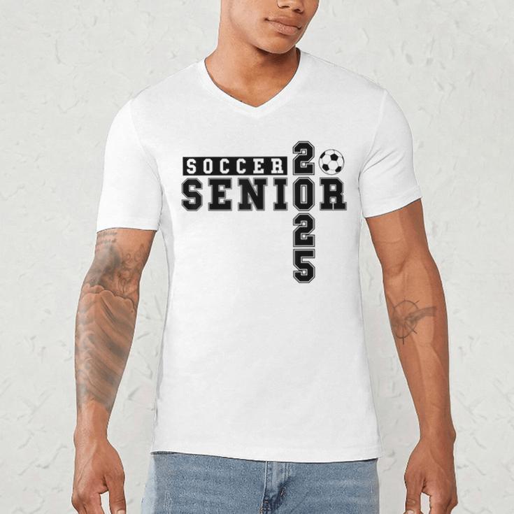 Soccer Senior Night Soccer Senior 2025 Graduation 26 Men's V-Neck T-Shirt