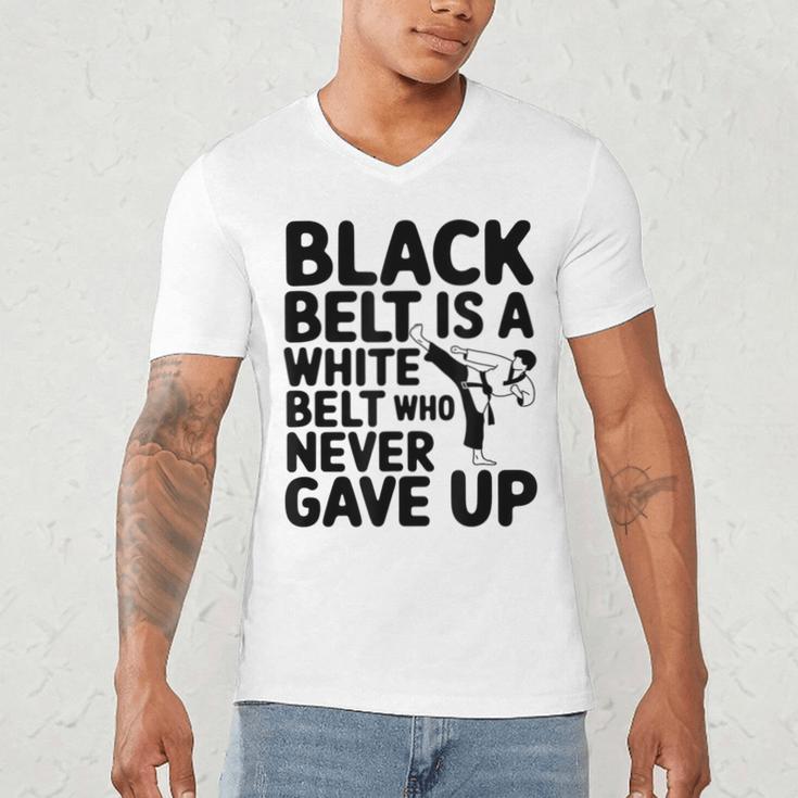 Taekwondo Belt Club Graduation Men's V-Neck T-Shirt