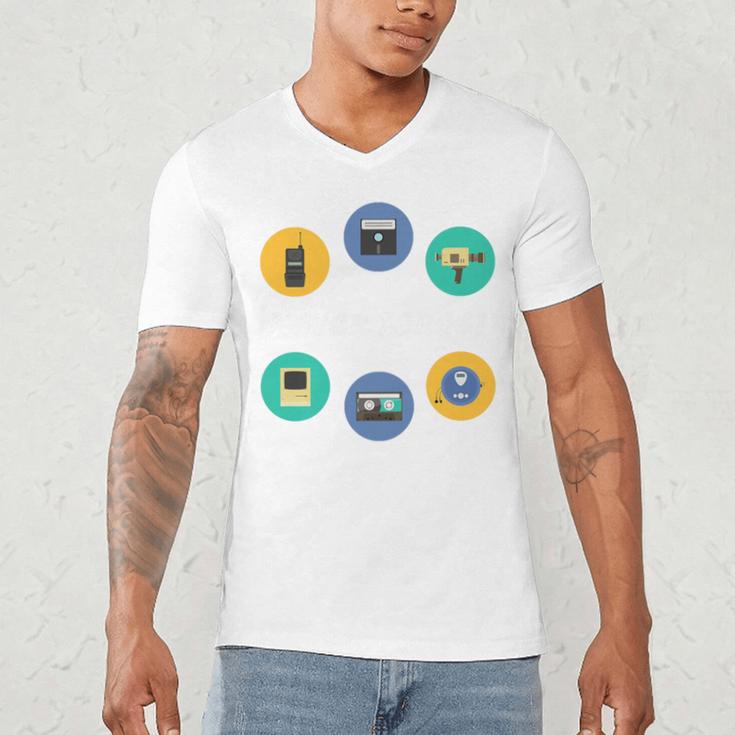 Throwback Thursday Never Forget Nostalgia 80's Retro Premium Tri-Blend T-Shirt Men's V-Neck T-Shirt