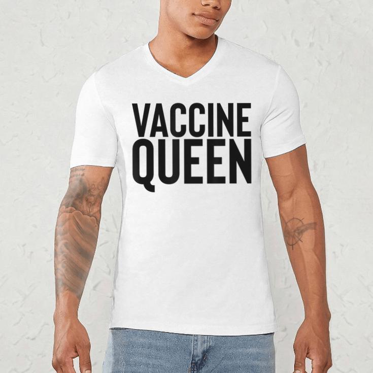 Vaccine Queen Nursing Graduation Shirt Men's V-Neck T-Shirt