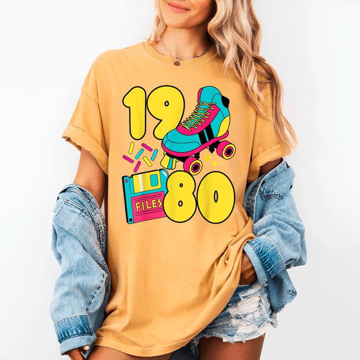1980 Retro Raised In The 80s Old School Nostalgia Vibes Women's Comfort Colors T-Shirt 1980 Retro Raised In The 80s Old School Nostalgia Vibes Women's Comfort Colors T-Shirt