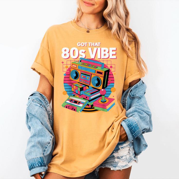 1980s 80s Reunion Nostalgia Memories Music School Grew Up Women's Comfort Colors T-Shirt