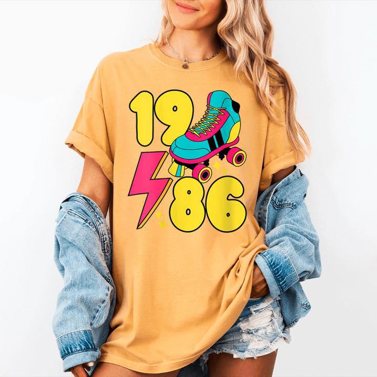 1986 Retro Raised In The 80s Old School Nostalgia Vibes Women's Comfort Colors T-Shirt 1986 Retro Raised In The 80s Old School Nostalgia Vibes Women's Comfort Colors T-Shirt