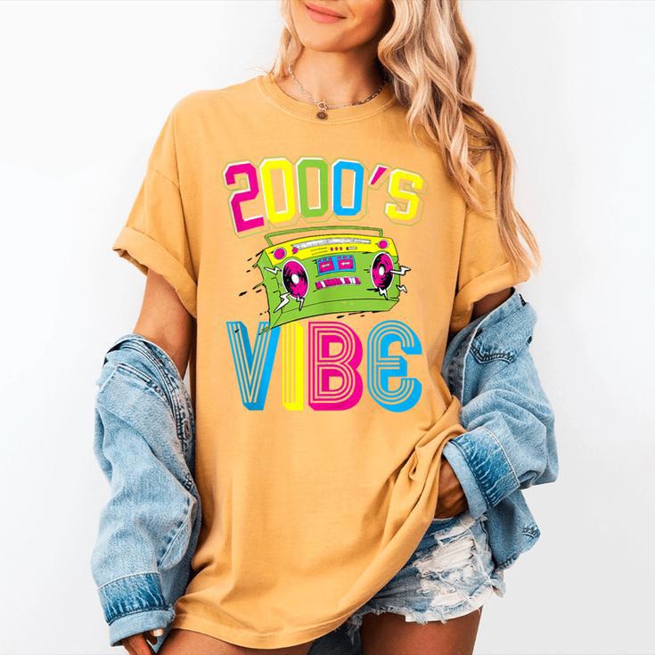 2000's Vibe Hip Hop Costume Early 2000s Party Nostalgia Women's Comfort Colors T-Shirt