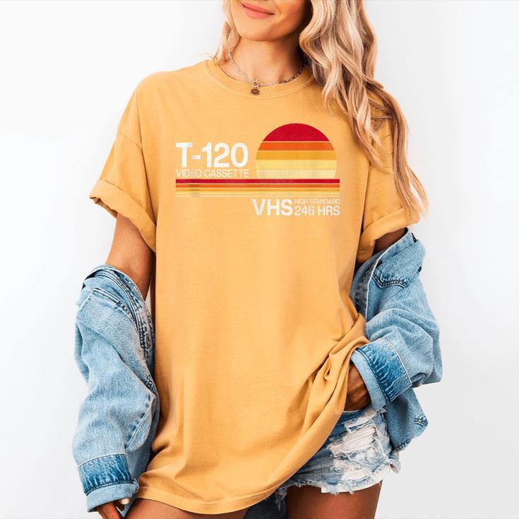 70's 80's 90's Music Nostalgia Video Cassette Tape VHS Retro Women's Comfort Colors T-Shirt 70's 80's 90's Music Nostalgia Video Cassette Tape VHS Retro Women's Comfort Colors T-Shirt