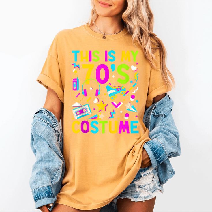 This Is My 70's Costume Nostalgia Mixtape Era 1970s Party Women's Comfort Colors T-Shirt
