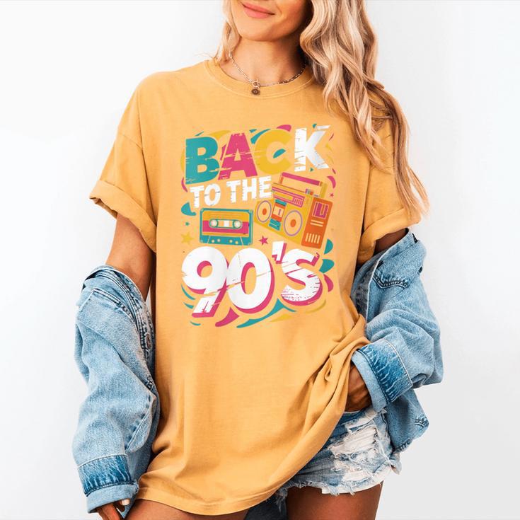 90's Nineties Nostalgia Costume Party Back To The 90s Women's Comfort Colors T-Shirt