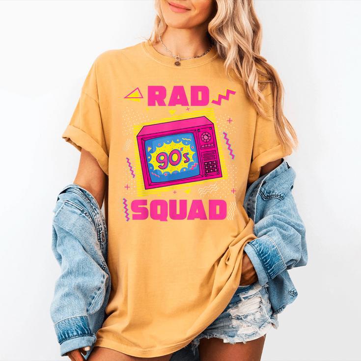 90s Rad Squad Retro Television 90s Aesthetic Nostalgia Women's Comfort Colors T-Shirt