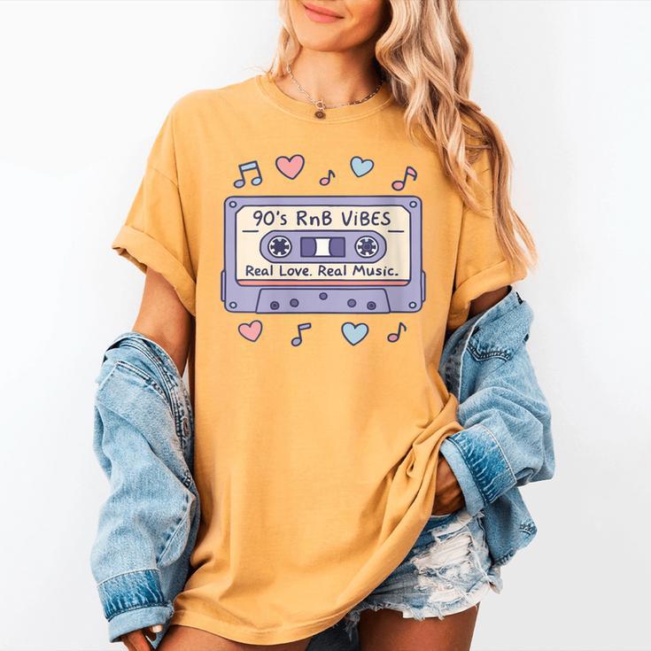 90s RNB Vibes Cassette – Retro Music Nostalgia RNB Cassette Women's Comfort Colors T-Shirt