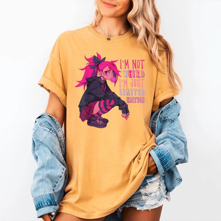 Anime Girl I'm Not Weird Just Limited Edition Introvert Goth Women's Comfort Colors T-Shirt
