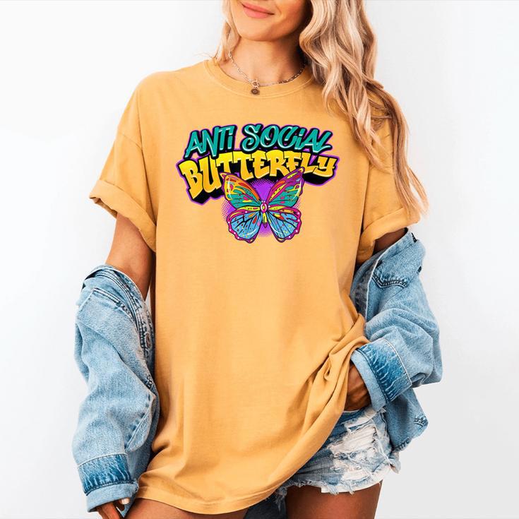 Antisocial Butterfly Shirts For Introvert Women's Comfort Colors T-Shirt Antisocial Butterfly Shirts For Introvert Women's Comfort Colors T-Shirt