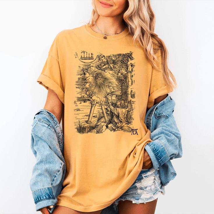 Apocalypse St John Devours The Book 1498 DüRer Angels Women's Comfort Colors T-Shirt