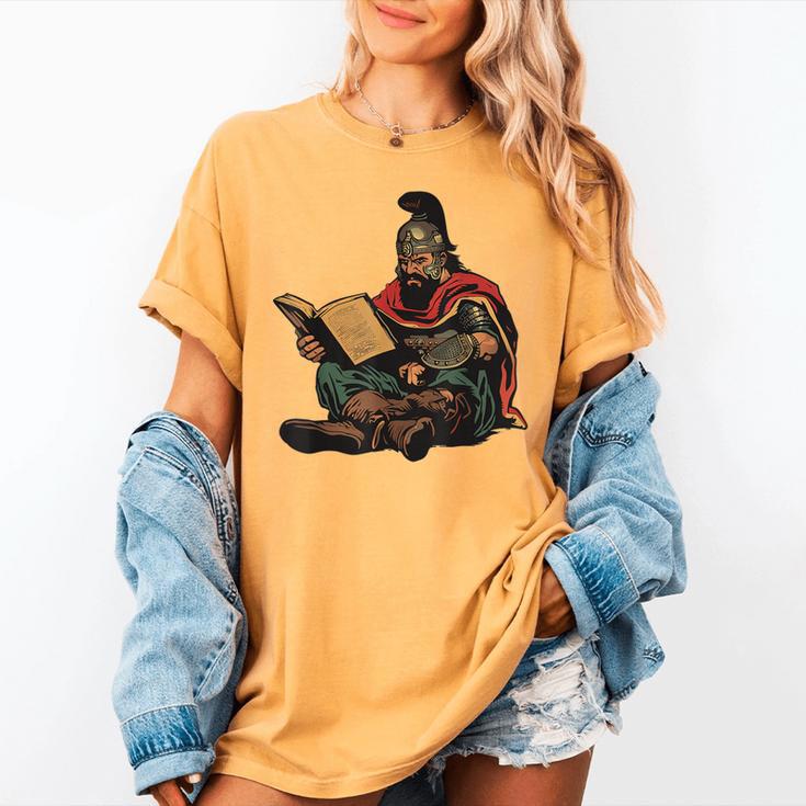 Attila The Hun Reading A Book Women's Comfort Colors T-Shirt