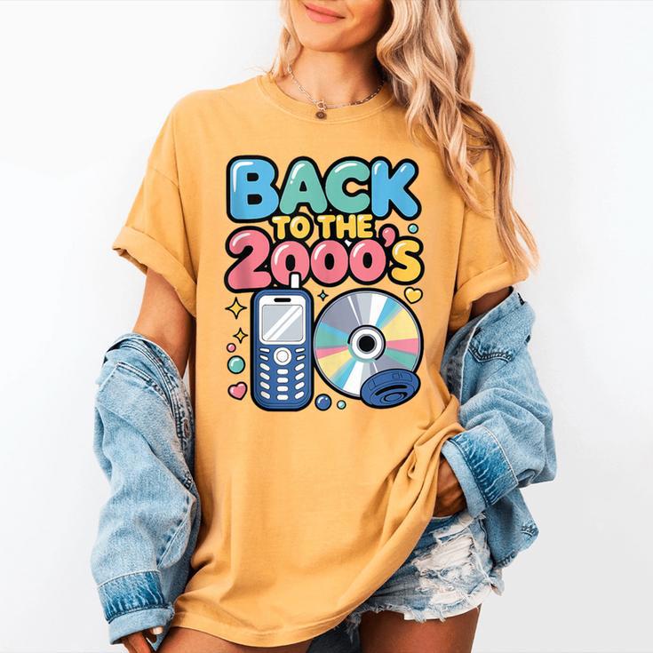 Back To The 2000s Retro Nostalgia Women's Comfort Colors T-Shirt