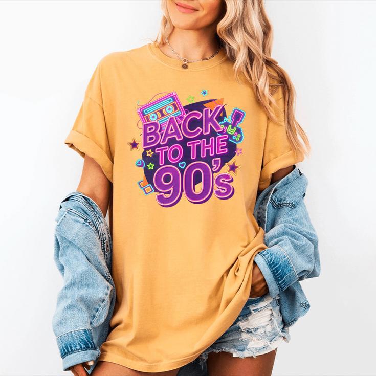 Back To The 90s Retro Nostalgia Women's Comfort Colors T-Shirt