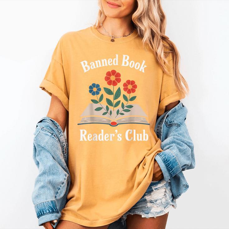 Banned Book Readers Club Women's Comfort Colors T-Shirt Banned Book Readers Club Women's Comfort Colors T-Shirt