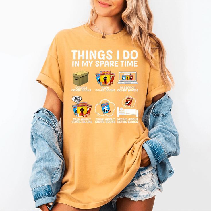 Best Comic Book For Men Women Comic Book Collectors Women's Comfort Colors T-Shirt