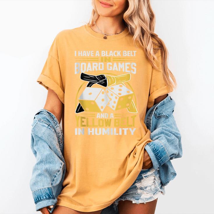 Board Game Saying Shy Introvert Geeks Women's Comfort Colors T-Shirt