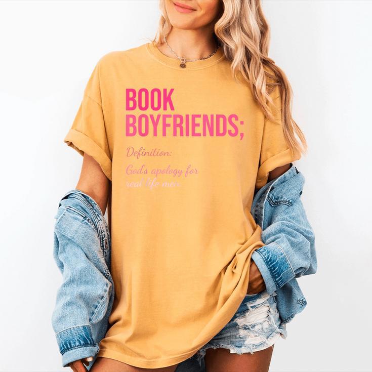 Book Boyfriends Definition Women's Comfort Colors T-Shirt Book Boyfriends Definition Women's Comfort Colors T-Shirt