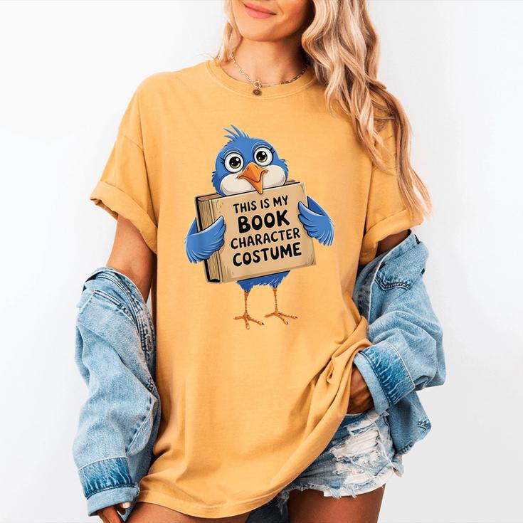 This Is My Book Character Costume Pigeon Kids Reading Women's Comfort Colors T-Shirt