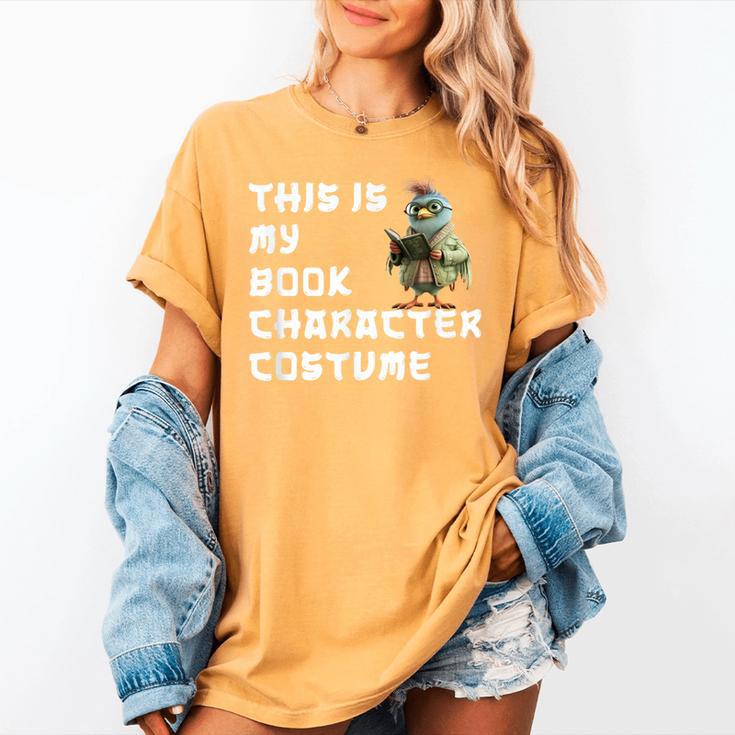 This Is My Book Character Costume Reading For Him & Her Cool Women's Comfort Colors T-Shirt