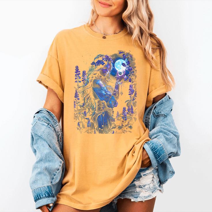 Book Fantasy Art Beautiful Elf Princess Fairy Women's Comfort Colors T-Shirt Book Fantasy Art Beautiful Elf Princess Fairy Women's Comfort Colors T-Shirt