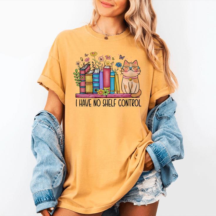 Book Lovers I Have No Shelf Control Women's Comfort Colors T-Shirt