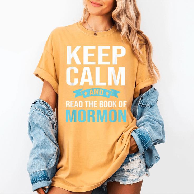 Book Of Mormon LDS Missionary Church Of Latter Day Saints Women's Comfort Colors T-Shirt