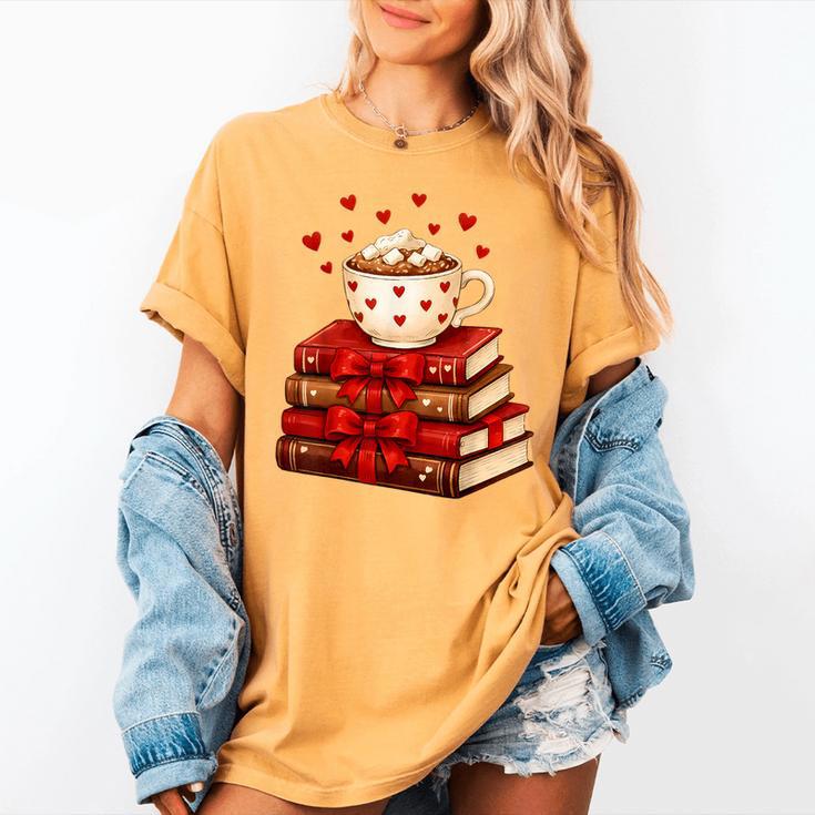 All Booked For Valentine’s Day Reading Teacher Women's Comfort Colors T-Shirt All Booked For Valentine’s Day Reading Teacher Women's Comfort Colors T-Shirt