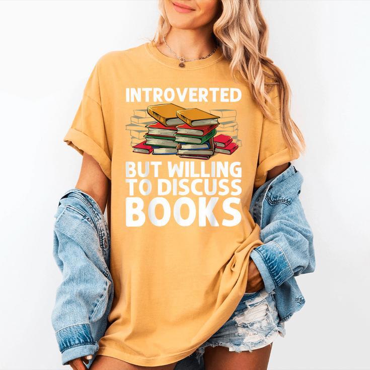Bookworm Art For Men Women Book Reading Lover Bookish Women's Comfort Colors T-Shirt