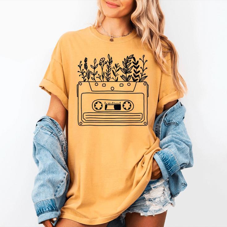 Cassette Tee 80s 90s Retro Party Costume Nostalgia Cassette Women's Comfort Colors T-Shirt