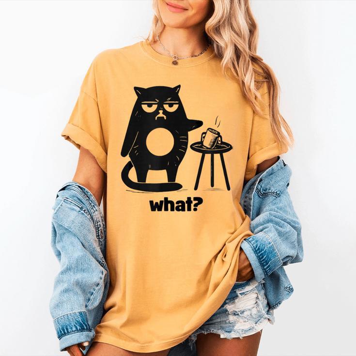 Cat What Humor Introvert Anti-Social Women's Comfort Colors T-Shirt Cat What Humor Introvert Anti-Social Women's Comfort Colors T-Shirt