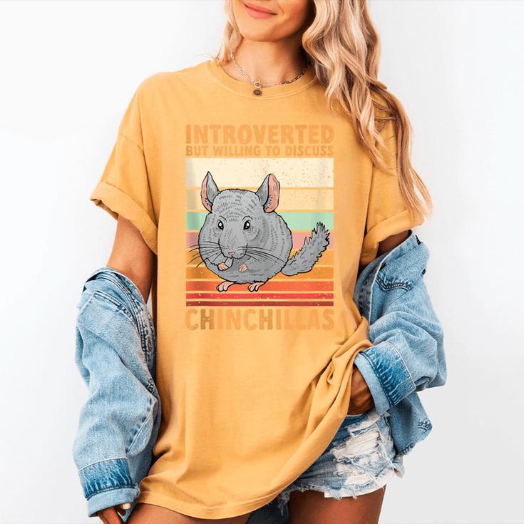 Chinchilla Owner Introvert Chinchilla Women's Comfort Colors T-Shirt Chinchilla Owner Introvert Chinchilla Women's Comfort Colors T-Shirt
