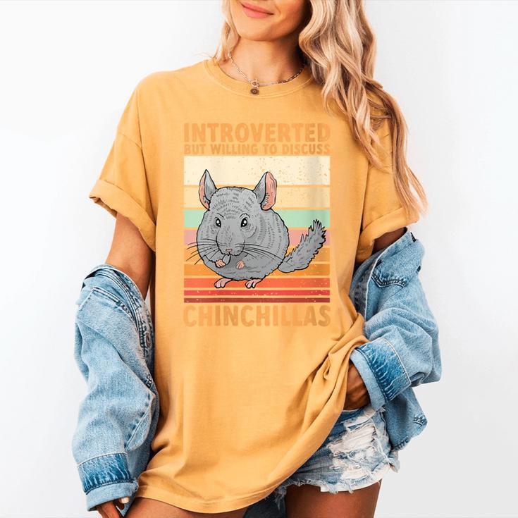 Chinchilla Owner Introvert Chinchilla Women's Comfort Colors T-Shirt Chinchilla Owner Introvert Chinchilla Women's Comfort Colors T-Shirt